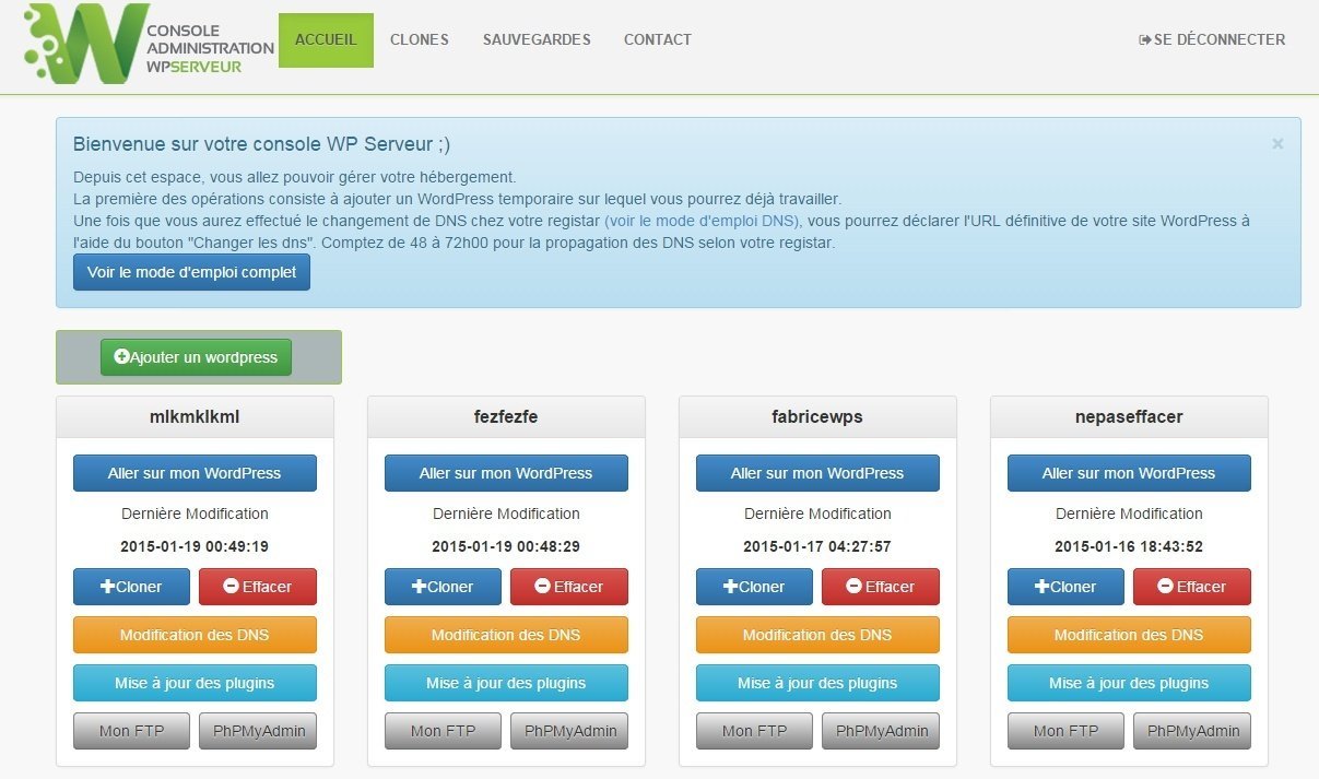 console-wpserveur console-wpserveur